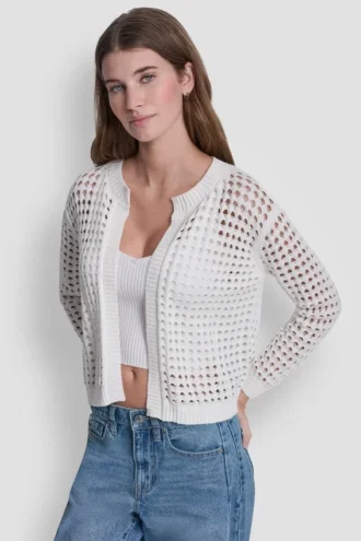 Open Stitch Cardigan