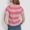 Open Stitch Stripe Sweater