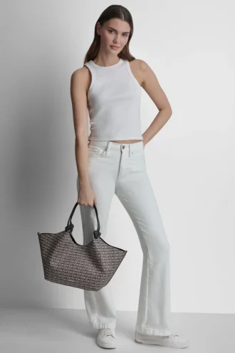 Paula New York Logo Medium Tote