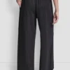 Pinstripe Pleated Pant