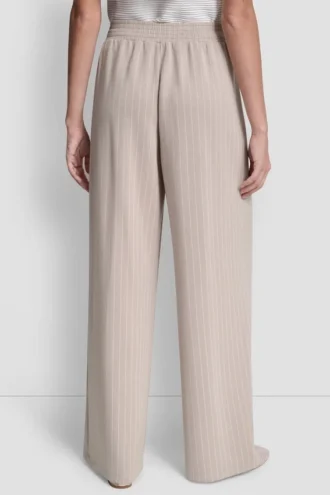 Pinstripe Pleated Pant