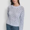 Pointelle Stitch Sweater
