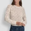 Pointelle Stitch Sweater
