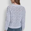 Pointelle Stitch Sweater