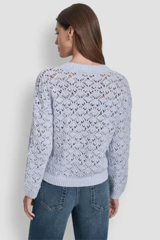 Pointelle Stitch Sweater