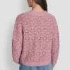 Pointelle Stitch Sweater