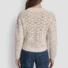 Pointelle Stitch Sweater
