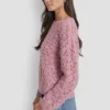 Pointelle Stitch Sweater
