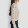 Pointelle Stitch Sweater