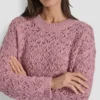 Pointelle Stitch Sweater