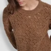 Pointelle Stitch Sweater