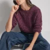 Pointelle Stitch Sweater
