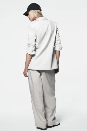Poplin Zip Cargo Pant