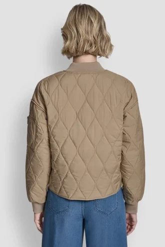 Quilted Bomber Jacket
