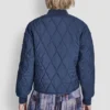 Quilted Bomber Jacket