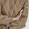 Quilted Bomber Jacket