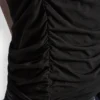 Ruched Bodice Sleevless Top
