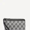 Sarah Dual Zip Pouch Wristlet