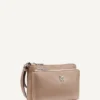 Sarah Dual Zip Pouch Wristlet