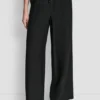 Seamed Wide Leg Pull-On Pant