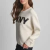 Sequin Logo Sweater