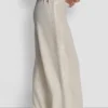 Sequin Stripe Wide Leg Pant