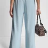 Sequin Stripe Wide Leg Pant
