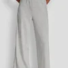 Sequin Stripe Wide Leg Pant