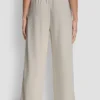 Sequin Stripe Wide Leg Pant