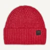 Shaker Stitch Rib Cuff Beanie