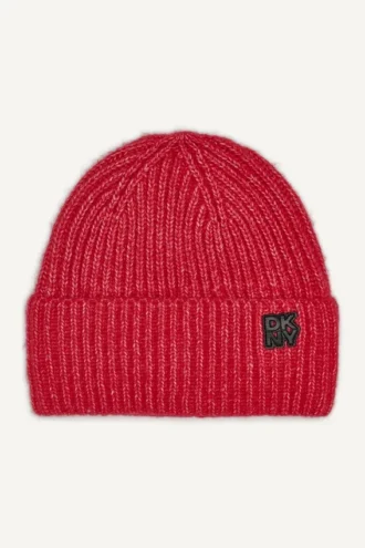 Shaker Stitch Rib Cuff Beanie