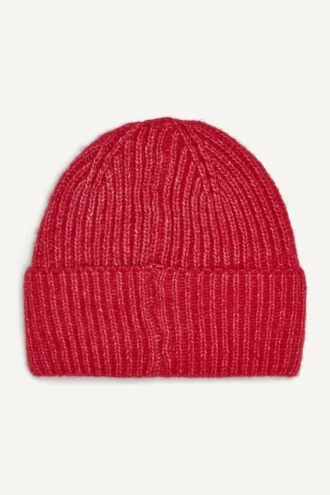 Shaker Stitch Rib Cuff Beanie