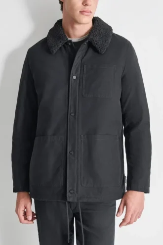 Sherpa Lined Cotton Worker Jacket