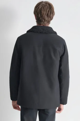 Sherpa Lined Cotton Worker Jacket