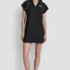 Short Sleeve Logo Mini Polo Dress