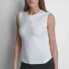 Sleeveless Logo Top