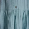 Smocked Waist Maxi Tiered Skirt