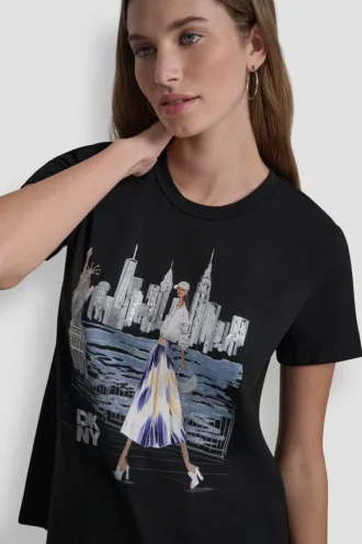 Statue of Liberty Conversational T-Shirt