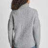Turtle Neck Bobble Stich Sweater