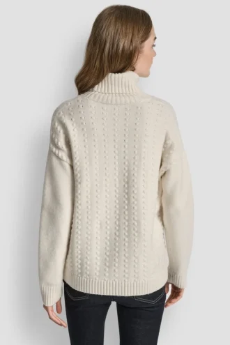 Turtle Neck Bobble Stich Sweater