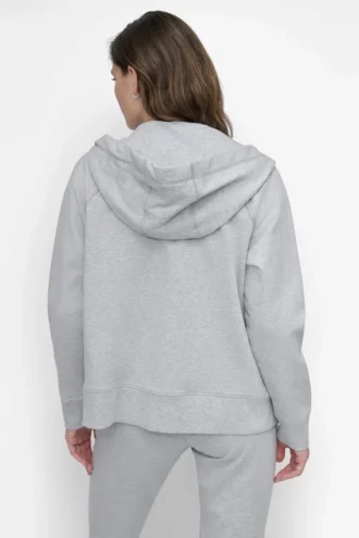 Two Tone Logo Drawstring Hoodie