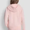 Two-Tone Logo Drawstring Hoodie
