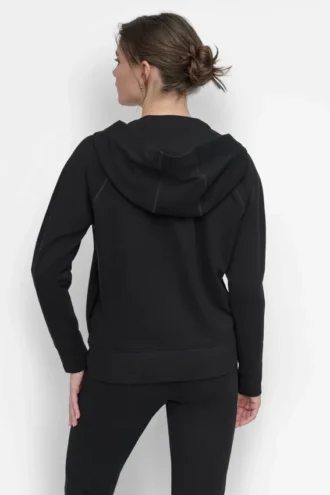 Two Tone Logo Drawstring Hoodie