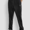 Velour Rhinestone Logo Relaxed Jogger