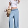 Wide Leg Pull-On Pant