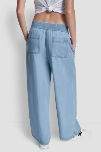Wide Leg Pull-On Pant