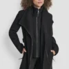 Wool Wrap Jacket with Insert